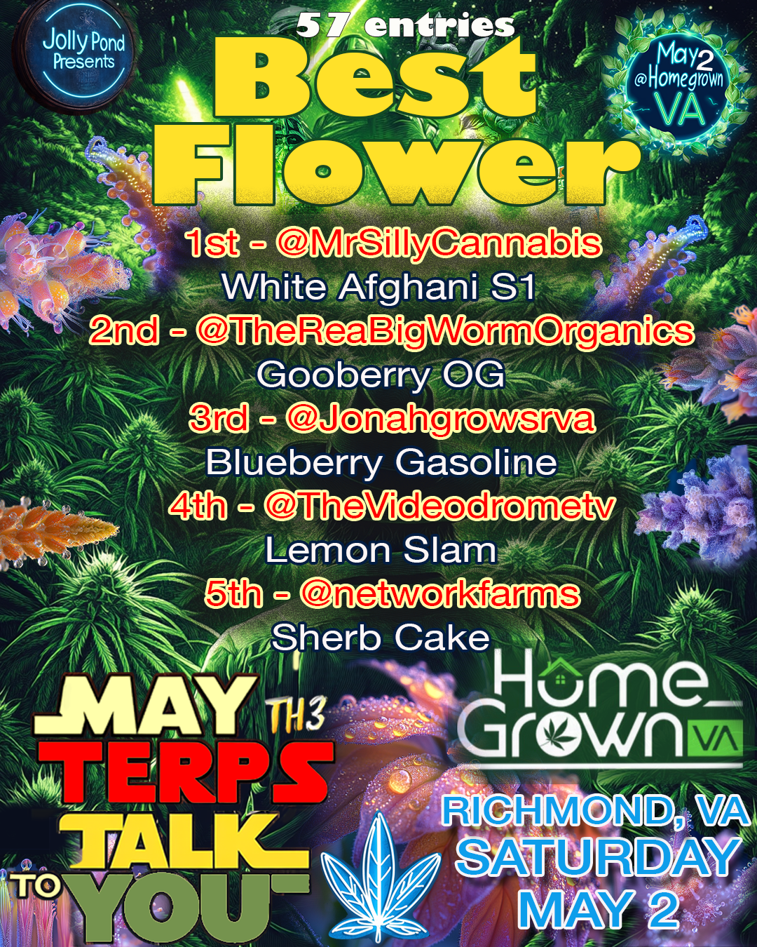 Flower Winners